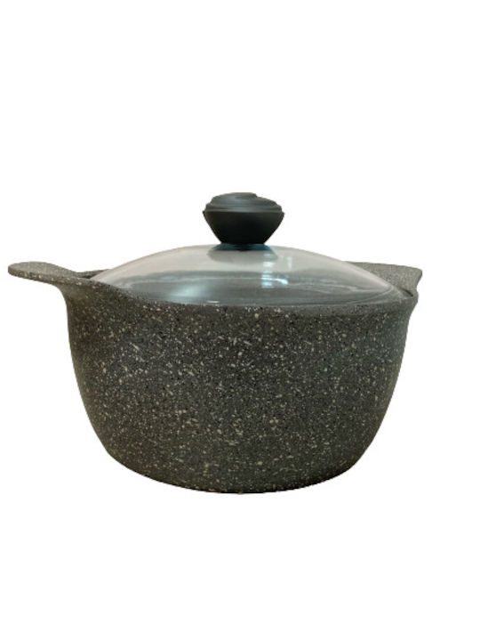 OMS Collection Βαθιά Κατσαρόλα από Αλουμίνιο 24cm