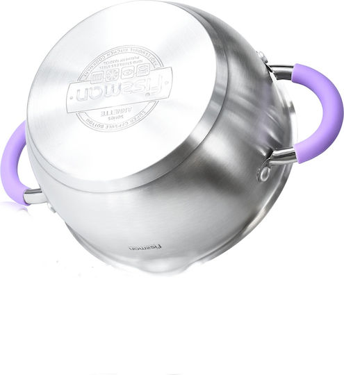 Fissman Annette Oală Adâncă Din Oțel Inoxidabil 2.5lt 20cm