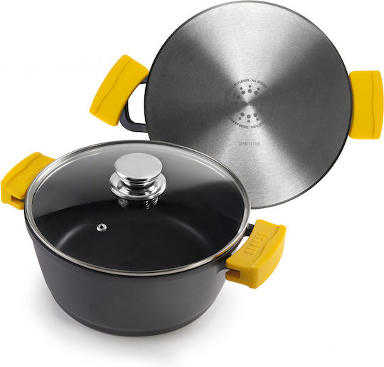 Ibili Evolution Tiefkochtopf aus Aluminium 28cm