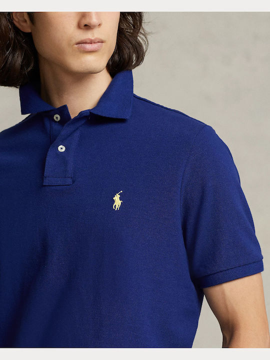 Polo Athletic Short Sleeve Navy Blouse