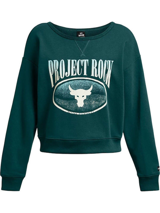 Project Rock Damen Sweatshirt Blue