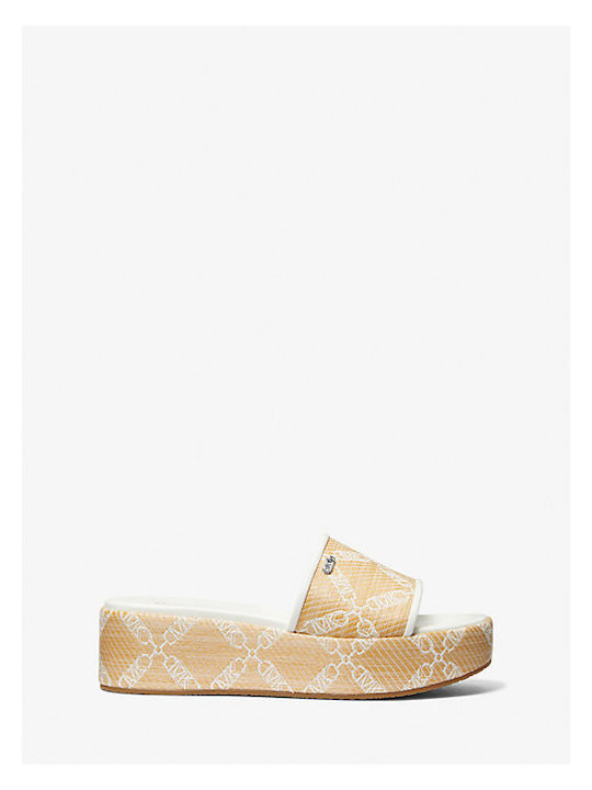 Ember Empire Sandale Casual Damă Flatforme Bej