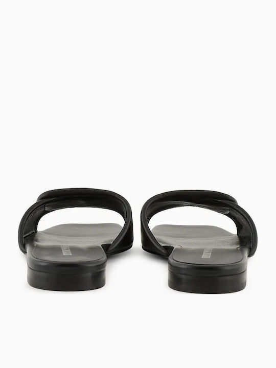 Women's Flat Sandals in Black Color