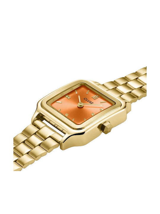 Cluse Gracieuse Petite Women's Watch with Gold Metal Bracelet