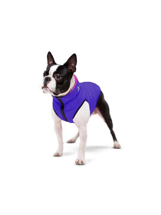 WauDog Haine pentru câini Impermeabil Roz XSmall cu Lungimea Spateului 30 cm