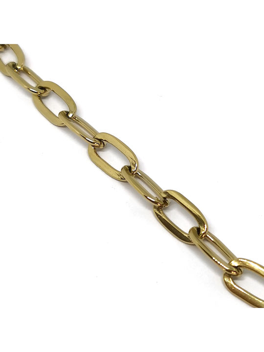 Jaklin Bracelet Chain made of Steel Gold Plated