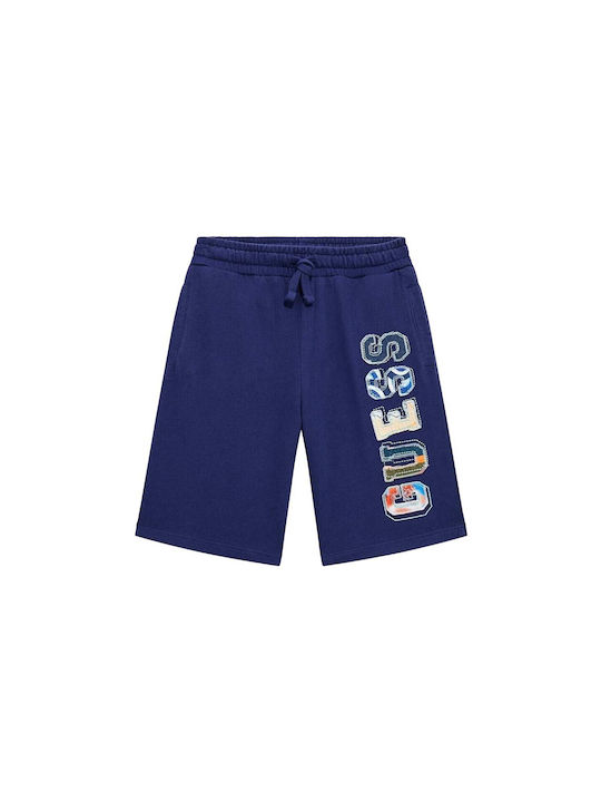 Guess Kids Shorts/Bermuda Fabric Navy Blue