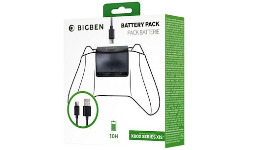 Bigben Interactive Rechargeable Battery Pack Bigben (xbox Series X/s) Μπαταρία σε Μαύρο χρώμα