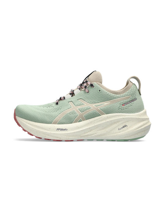 Gel-Nimbus 26 TR Дамски Спортни обувки Планинско бягане Зелен
