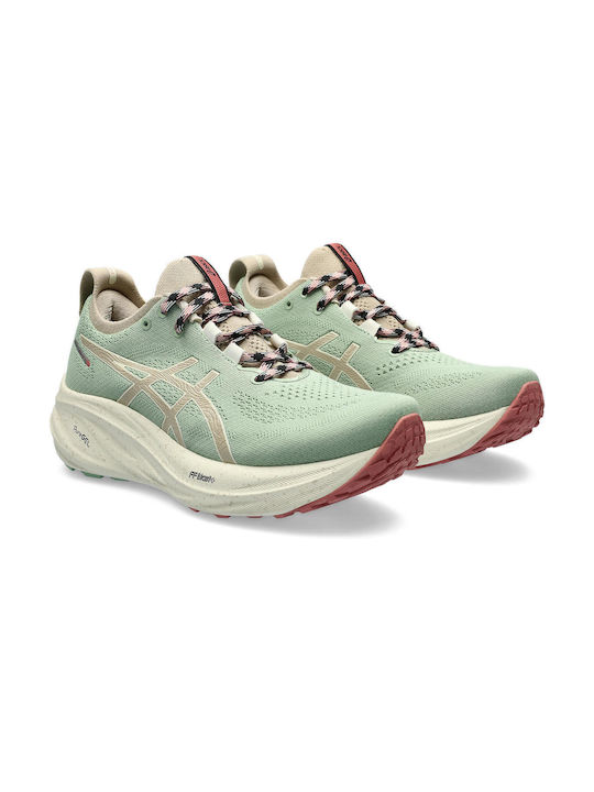 Gel-Nimbus 26 TR Дамски Спортни обувки Планинско бягане Зелен