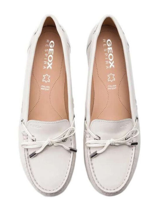 Geox Women's Moccasins in White Color