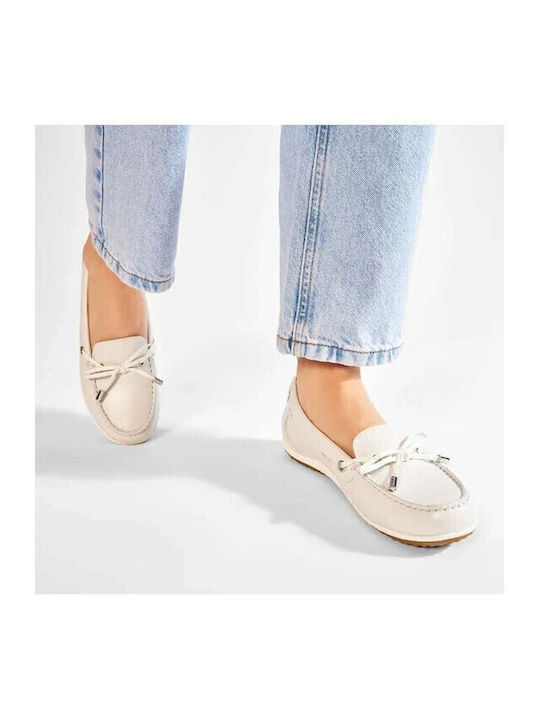D Vega Moc B Women's Moccasins in White Color