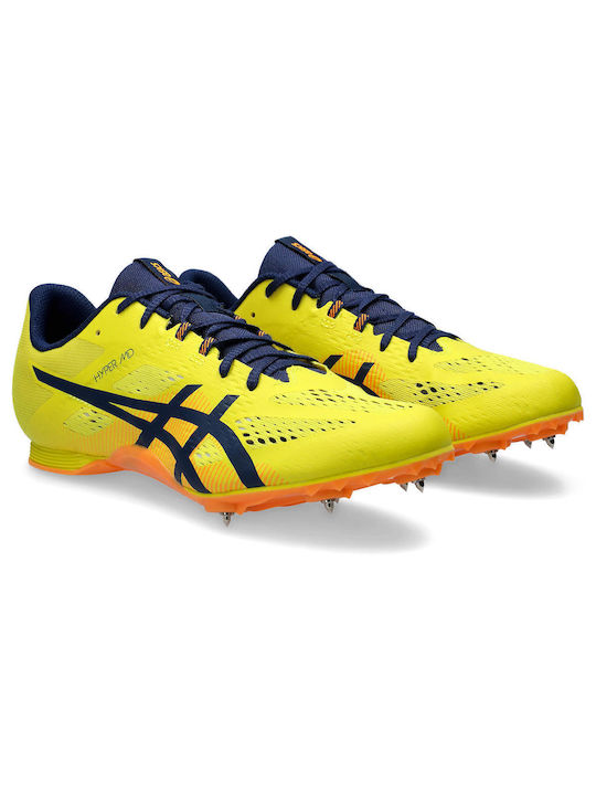 ASICS Hyper MD 8 Sportschuhe Spikes Gelb