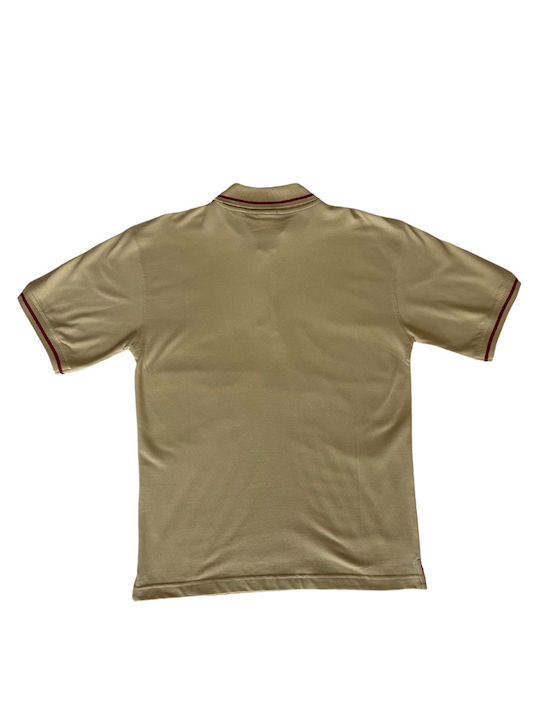 Beretta Herren Kurzarmshirt Polo Beige