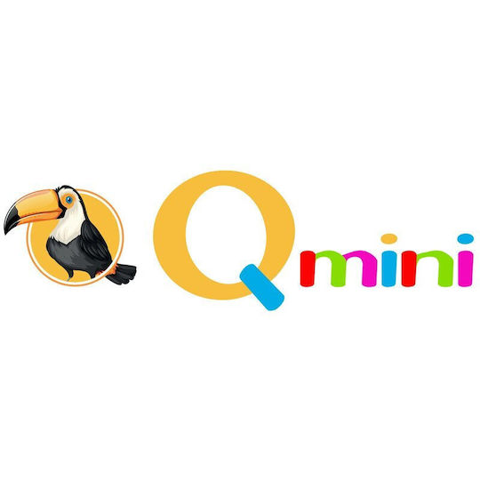 Qmini Impermeabil Alb cu bordură 70x140buc