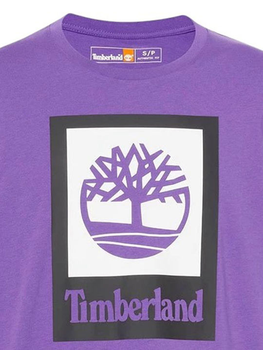 T-shirt Μωβ