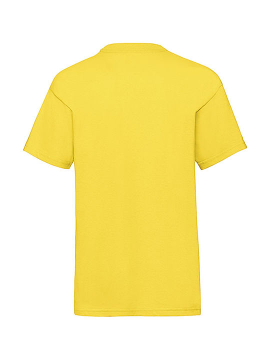 Fruit of the Loom Παιδικό T-shirt Yellow