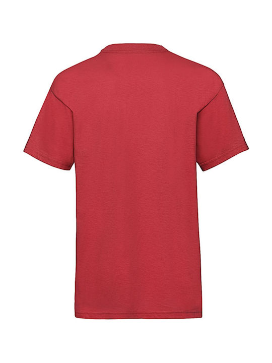 Fruit of the Loom Παιδικό T-shirt Red