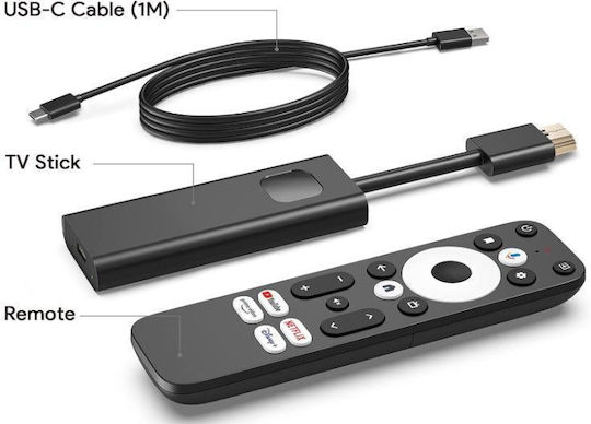 Smart TV Stick 4K UHD Wi-Fi / HDMI Google Assistant Compatible