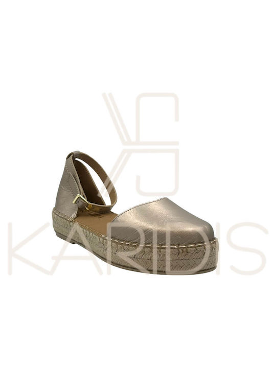 Ragazza Anatomic Women's Platform Espadrilles Gold