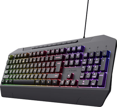 Trust Gxt836 Evocx Gaming Tastatură cu iluminare RGB (Engleză US)