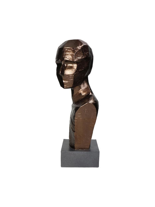 ArteLibre Διακοσμητική Προτομή Πολυρητίνης 17.5x14.2x38.7cm