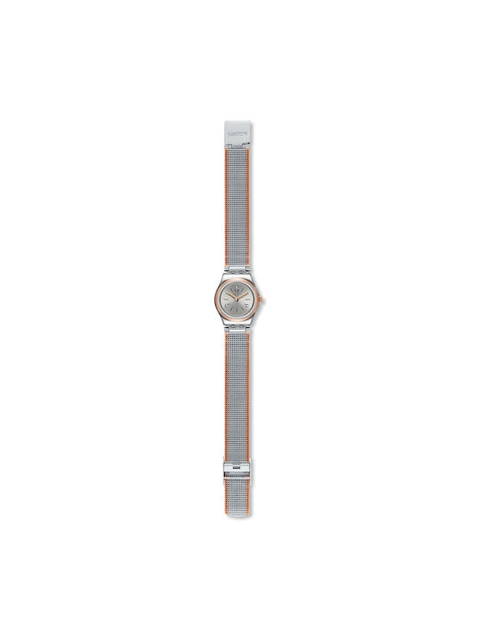 Swatch Full Metallic-Armband Silber 12mm