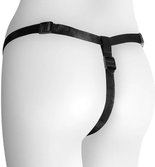 Crushious Strapless Strap On με Dildo σε Ροζ Χρώμα
