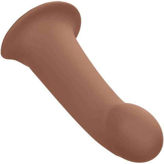 Calexotics Fără bretele Strap On cu Dildo 16cm în Culoare Maro