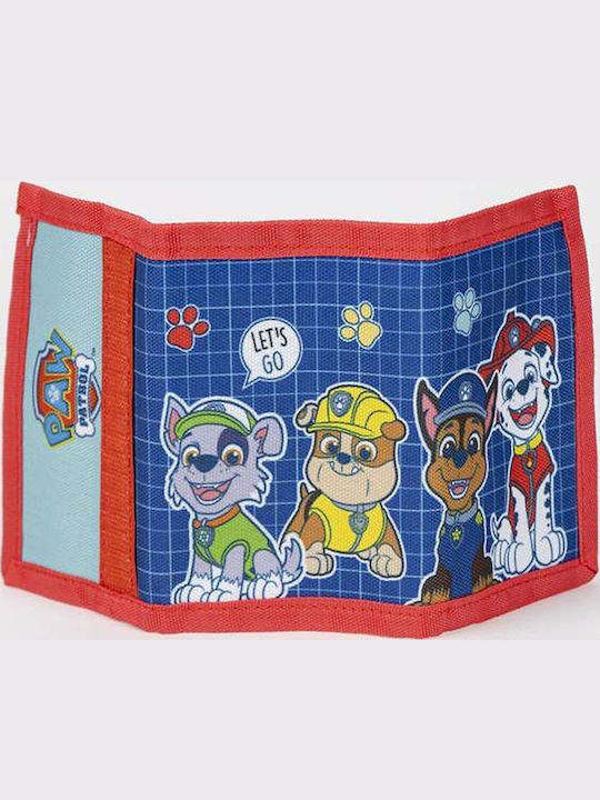 Paw Patrol Детски портфейл с велкро Син