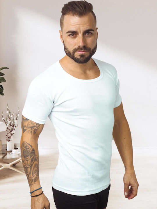 Herren Unterhemden Πολυχρωμο 3Packung
