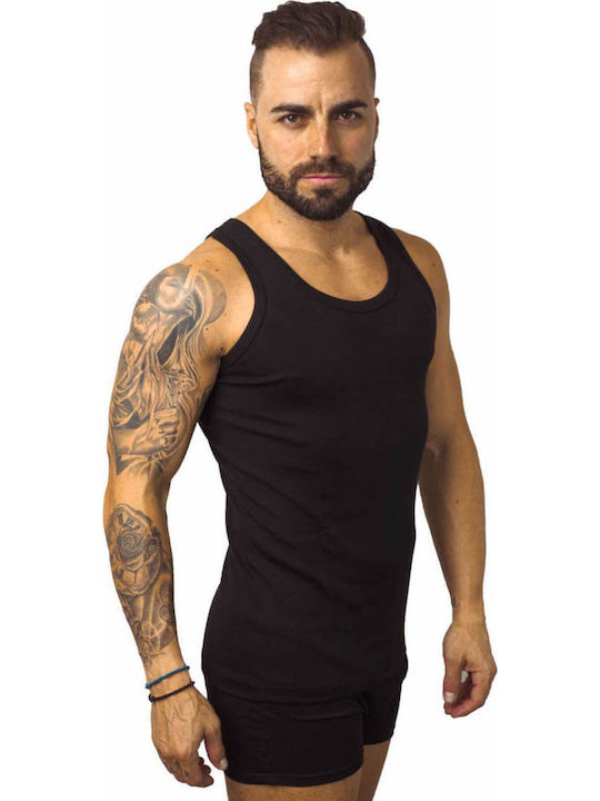 Ανδρικές Φανέλες Αμάνικες Πολυχρωμο 3Pack
