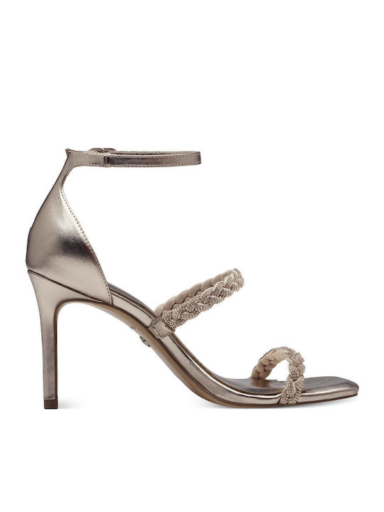 Tamaris Damen Sandalen Rosa Gold Tamaris Damen Sandalen Rosa Gold