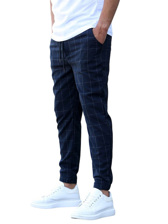 madmext Men's Trousers BLUE