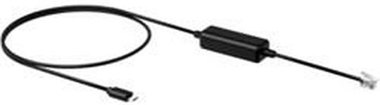 Yealink Flat Cablu Telefon RJ9 1m Negru