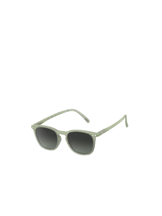 Izipizi Sunglasses with Green Plastic Frame and Green Lens
