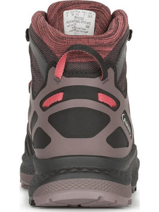 Aku Rocket Women's Hiking Shoes Waterproof Boots with Gore-Tex Membrane Purple
