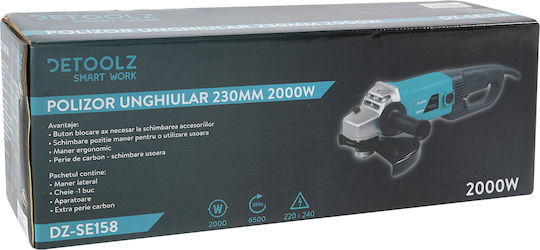 Detoolz DZ-SE158 Polizor unghiular 230mm Electrică 2000W