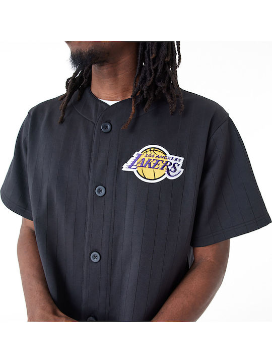La Lakers Nba Team Kurzärmlig Hemd Schwarz