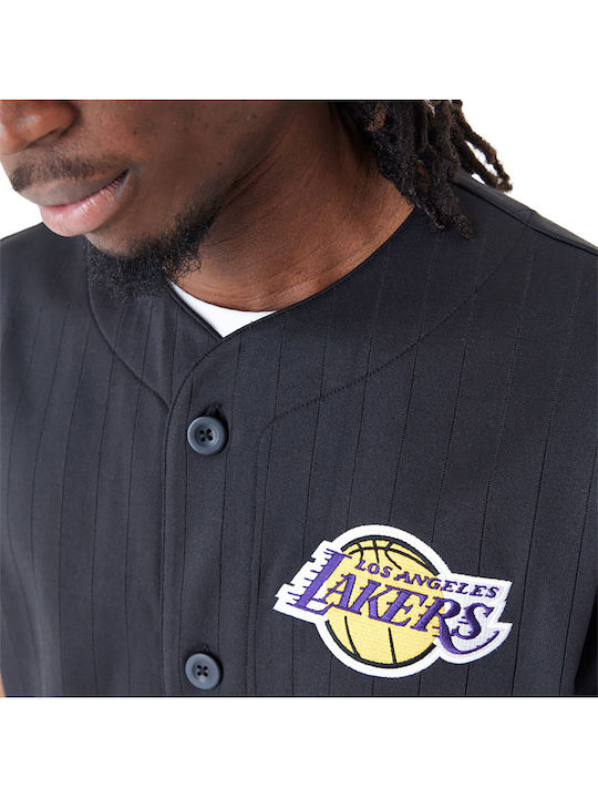 La Lakers Nba Team Kurzärmlig Hemd Schwarz