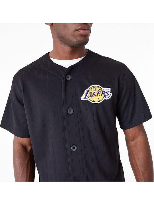 La Lakers Nba Team Kurzärmlig Hemd Schwarz