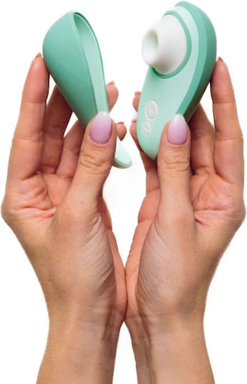 Womanizer Sauger Vagina mit Vibration Grün 1Stück