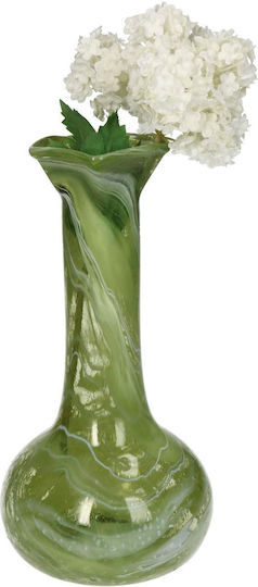 ArteLibre Decorative Vase Yellow 11x11x20cm