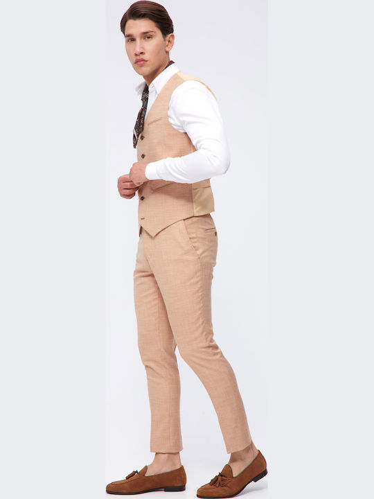Men's Vest Slim Fit Amber
