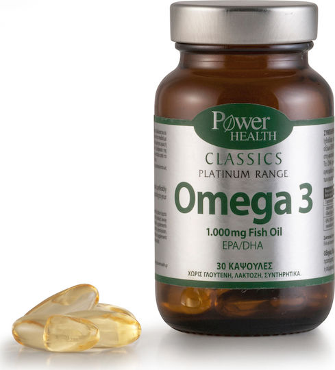 Power Health Classics Platinum Range Omega 3 Fish Oil 1000mg 30 caps