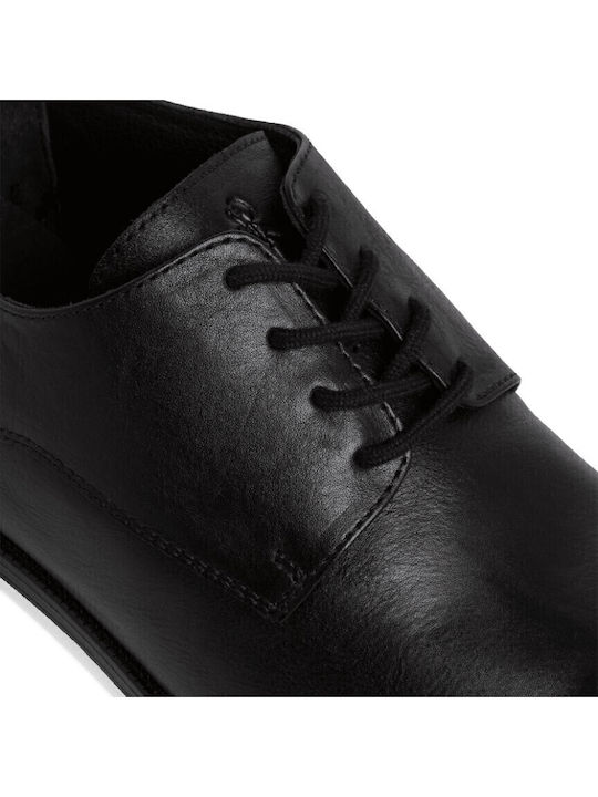 Men's Leather Casual Shoes Black