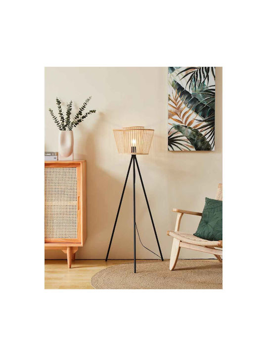 Eglo Floor Lamp with Socket for Bulb E27 Black