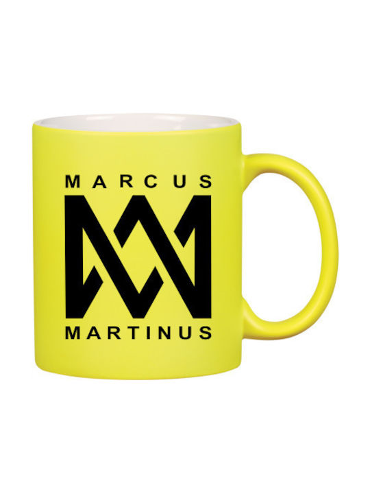 Marcus & Martinus Cană Ceramică Verde 325ml