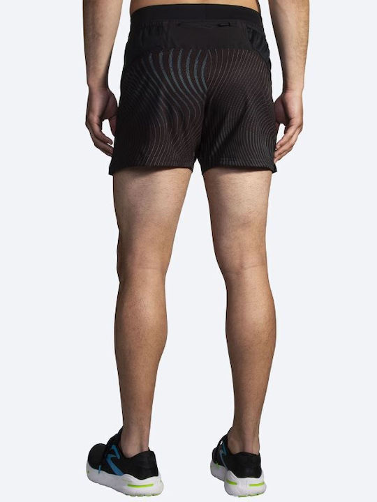 Brooks Sherpa Herrenshorts Schwarz