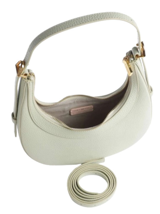 Leather Women's Shoulder and Handbag Green